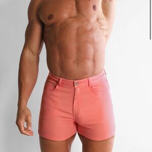 Malibu Men's Pink Jean Shorts
